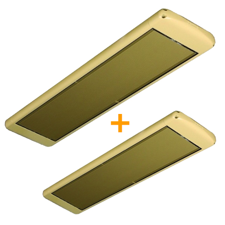 Два инфракрасных обогревателя Almac ИК-5 Золото